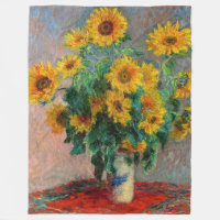 Claude Monet - Bouquet de tournesols