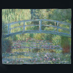 Couverture Polaire Claude Monet - Eau Lily étang, Harmonie verte<br><div class="desc">Etang Lily,  Harmonie Verte / Le Bassin aux Nympheas,  Harmonie Verte par Claude Monet en 1899</div>