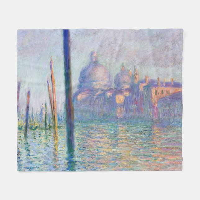Couverture Polaire Claude Monet - Grand Canal, Venise (Devant (Horizontal))