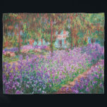 Couverture Polaire Claude Monet - Le jardin de l'artiste à Giverny<br><div class="desc">Jardin de l'artiste à Giverny / Le Jardin de l'artiste a Giverny - Claude Monet,  1900</div>