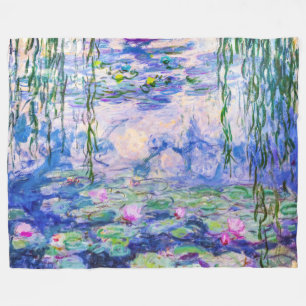Couverture Polaire Claude Monet - Nymphéas 1919