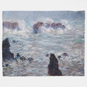 Couverture Polaire Claude Monet - Tempête au large de la côte de Bell