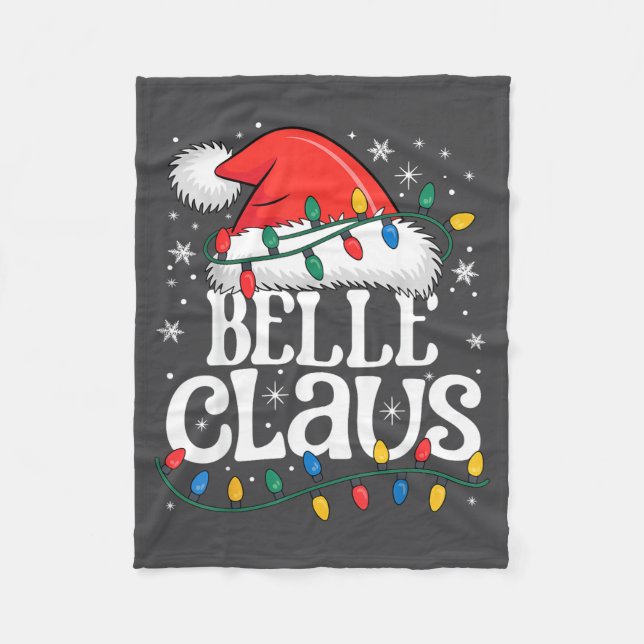 Couverture Polaire Claus Funny Xmas Christmas Grandma Holiday Style  (Devant)