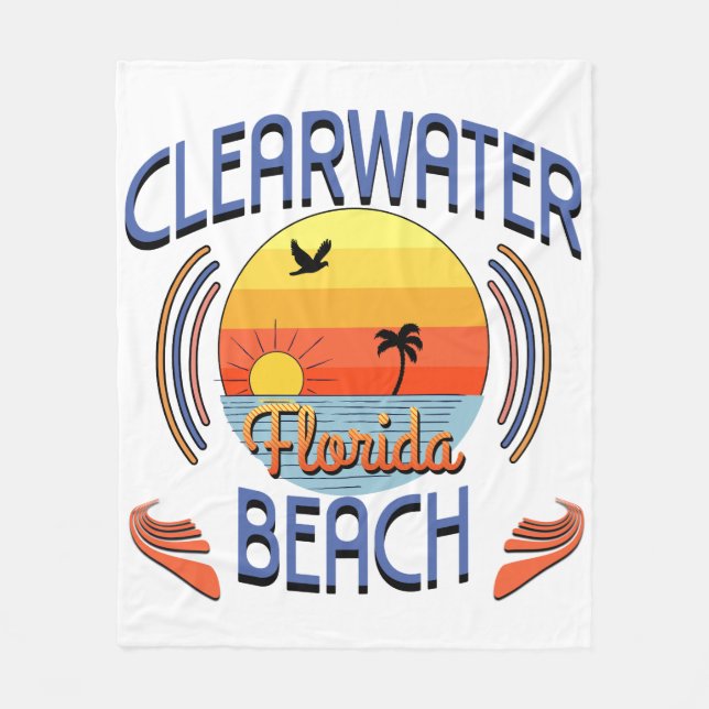 Couverture Polaire Clearwater Beach, Floride (Devant)