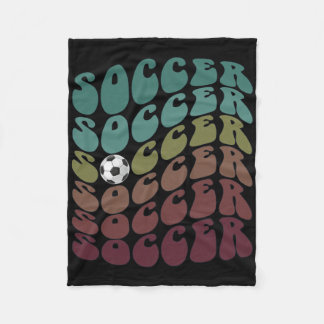 Couverture Polaire Clic Soccer Just Girl Who Loves Scoring Club Maman