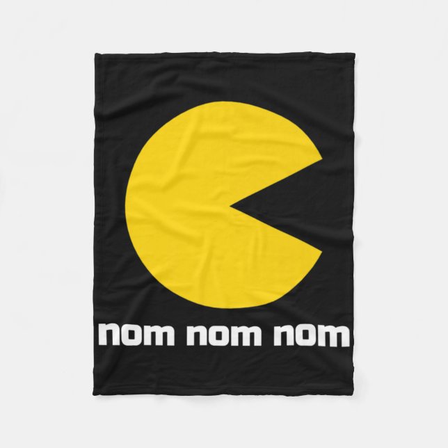 Couverture Polaire Clic Video Game Nom Nom Nom (Devant)