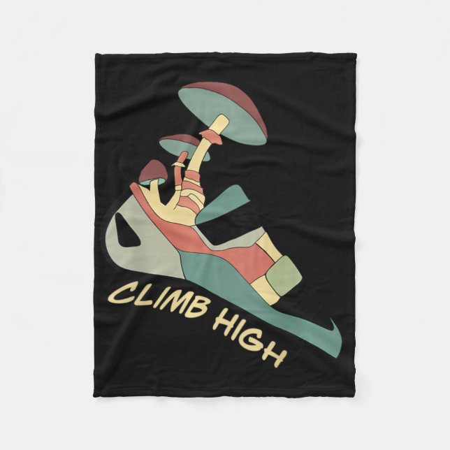 Couverture Polaire Climbing Shoe Mushroom  (Devant)