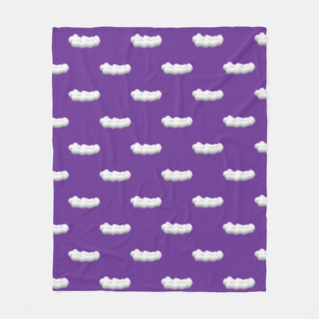 Couverture Polaire clouds Baby Baby Blanket (Devant)