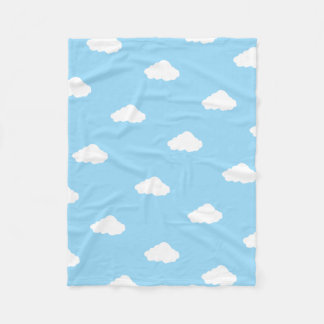 Couverture Polaire Clouds Blanche polaire