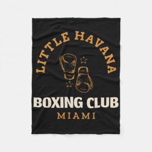 Couverture Polaire Club de boxe Little Havana Miami - Boxe