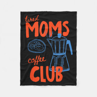Couverture Polaire club de café des mamans fatiguées vie de maman bon