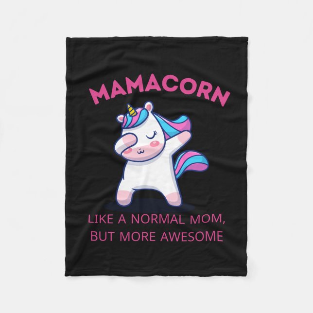 Couverture Polaire Club de fans de Mama Unicorn (Devant)