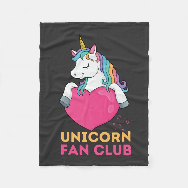 Couverture Polaire Club de fans de Unicorn (Devant)