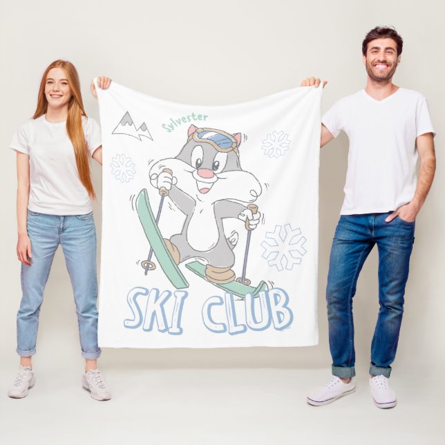 Couverture Polaire Club de ski Baby SYLVESTER™ (En situation)
