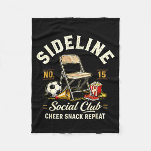 Couverture Polaire Club de Sociale de Côté Cheer Collation Répéter Ma
