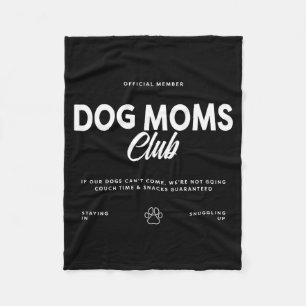 Couverture Polaire Club des mamans de chiens si nos chiens ne peuvent