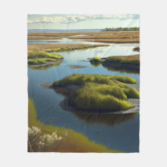 Couverture Polaire Coastal tranquillité (Devant)