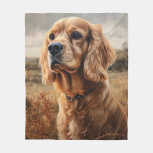 Couverture Polaire Cocker Spaniel