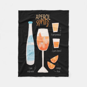 Couverture Polaire Cocktail Aperol Spritz