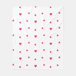Couverture Polaire cœur