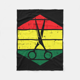 Couverture Polaire Coiffeur Junetten Blm Noir Histoire Hairdres