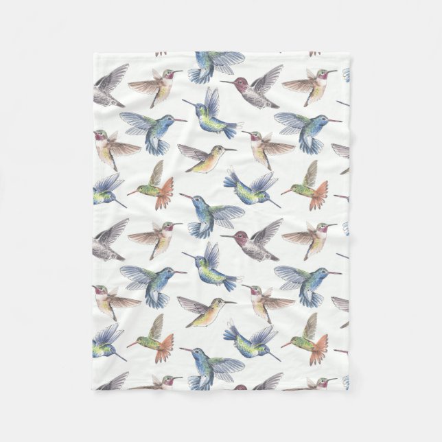 Couverture Polaire Colibri (Devant)