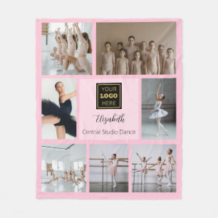 Couverture Polaire Collage photo Ballerina