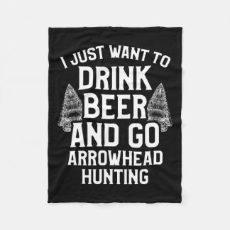 Couverture Polaire Collecteur de recherche de pointes de flèche Boire