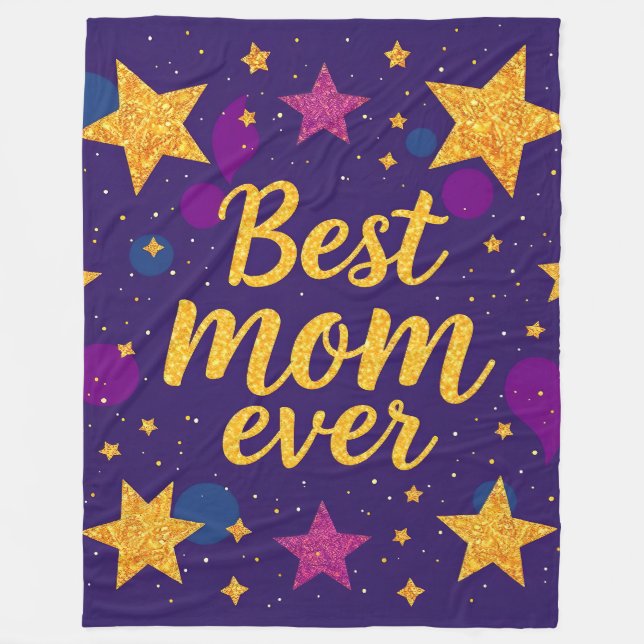 Couverture Polaire Collection de cadeaux de luxe tendance Stars (Devant)