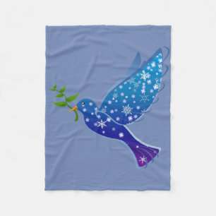 Couverture Polaire Colombe paisible