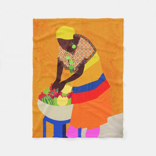 Couverture Polaire Colombie (Devant)