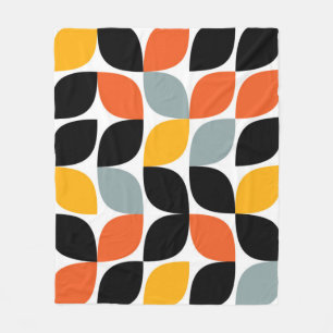 Couverture Polaire Coloré, unique, tendance, concept de feuille urbai