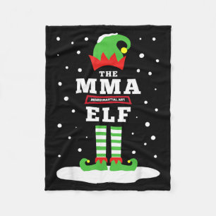 Couverture Polaire Combattant de MMA Elfe Correspondant Famille Vacan