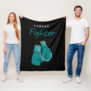 Couverture Polaire combattant du cancer, sarcelle