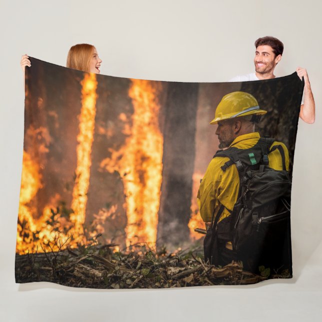 COUVERTURE POLAIRE COMBATTRE D'INCENDIE (En situation)