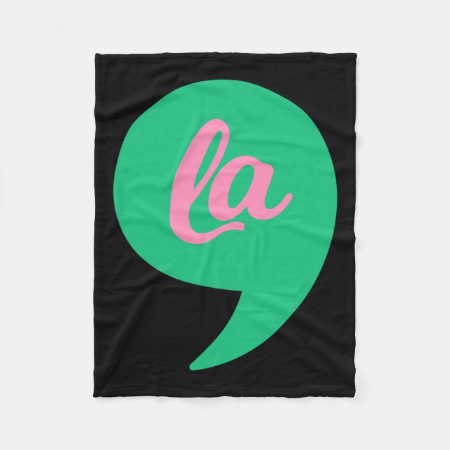 Couverture Polaire Comma La Kamala Harris 2022 - Costum électoral (Devant)