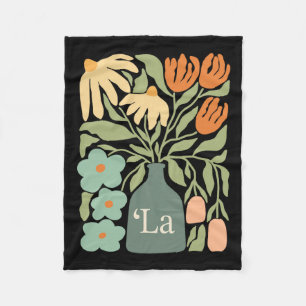 Couverture Polaire Comma La Subtle Boho Flowers Kamala Harris Madame 