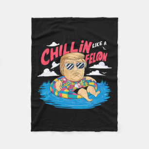 Couverture Polaire Comme Un Donald Trump Felon Dans Une Élection De P