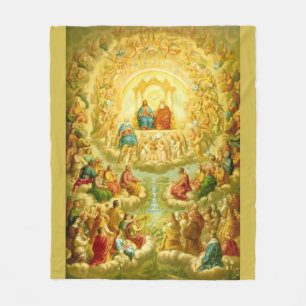COUVERTURE POLAIRE COMMUNION DE TOUS LES SAINTS DANS LA TRINITÉ DE