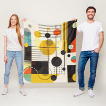 Composition des formes géométriques colorées