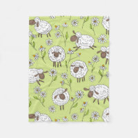 Compter les moutons sur le vert de rosée miel