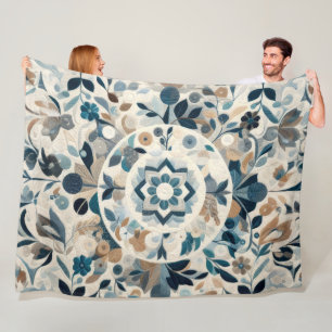Couverture Polaire Conception abstraite composée