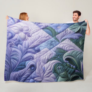 Couverture Polaire Conception abstraite composée