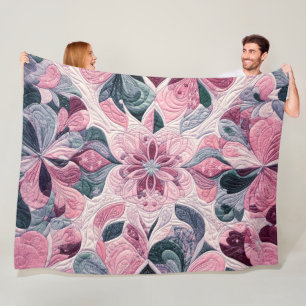 Couverture Polaire Conception abstraite composée