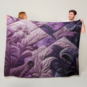 Couverture Polaire Conception abstraite composée