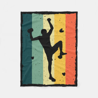 Couverture Polaire Conception Bouldering Vintage Escalade Pour Hommes