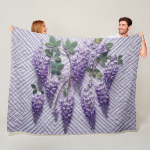 Couverture Polaire Conception de bactéries violettes