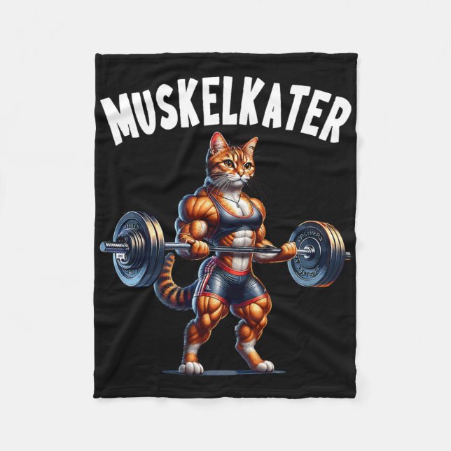 Couverture Polaire Conception de barre de chat pour les bodybuilders  (Devant)