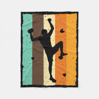 Couverture Polaire Conception de bloc vintage pour hommes femmes enfa