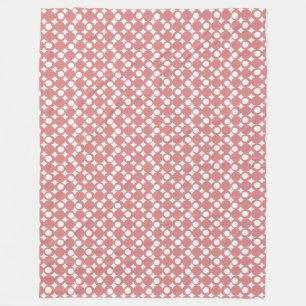 Couverture Polaire Conception de boule Mod rose @ Emporio Moffa